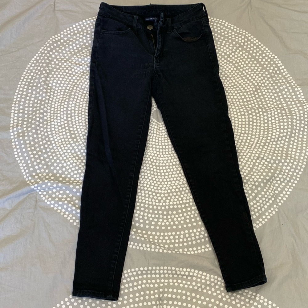 Black skinny jeans
